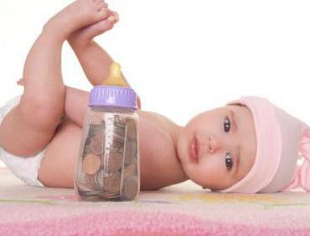 Platby po pôrode - jednorazové a mesačné