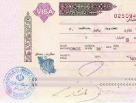Irán: az oroszok beutazása a repülőtéren kiadott vízummal lehetséges, vagy az oroszok számára előzetes tranzitvízum Iránba
